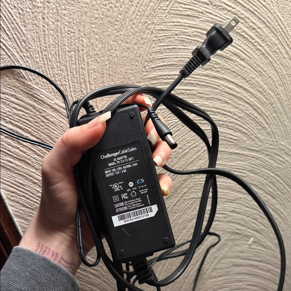ChallengerCableSales Laptop Power Adapter - Black